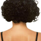 Leg Avenue Curly Bob Wig - Black - One Size