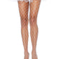 Leg Avenue Fence Net Pantyhose - White - One Size