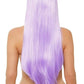 Leg Avenue Long Straight 33 Center Part Wig - Lavender/Purple - One Size
