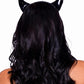 Leg Avenue Vinyl Devil Horns - Black - One Size
