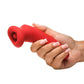 Lickgasm Plump Rechargeable Silicone Kiss Sucking and Vibrating Clitoral Stimulator