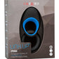 Link Up Max Silicone Vibrating Cock Ring - Black/Blue/Multicolor