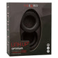Link Up Optimum Rechargeable Silicone Cock Ring - Black
