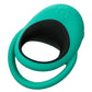 Link Up Remote Alpha Rechargeable Silicone Dual Stimulating Cock Ring with Remote Control