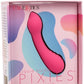Liquid Silicone Pixies Teaser Rechargeable Vibrator - Pink