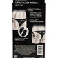 Little Black Thong Panty Vibe Massager with Remote Control