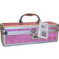 Lockable Vibrator Case - Pink - Medium/Small
