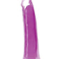 Lollicock Glow In The Dark Silicone Dildo - Glow In The Dark/Purple - 7in