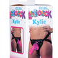 Lollicock Kylie Fleece Lined Strap-On Harness - Black