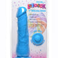 Lollicock Silicone Dildo - Berry/Blue - 7in
