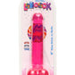 Lollicock Slim Stick Dildo with Balls - Cherry Ice/Red - 8in