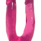 Lollicock Sweet Slim Double Dipper Double Dildo - Cherry/Red