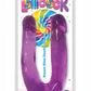 Lollicock Sweet Slim Double Dipper Double Dildo - Grape/Purple