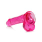 Lollipop Slim Stick Dildo with Balls