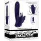 Lord Of The Wings Rechargeable Silicone Butterfly Stimulator with Remote - Purple