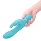 Love Distance Receive App Controlled Silicone Rechargeable Rabbit Vibrator