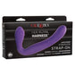 Love Rider Rechargeable Silicone Strapless Strap-On - Purple