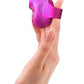 Love to Love Kisscool Rechargeable Silicone Finger Vibrator - Iridescent