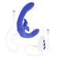 Lovebirds Rechargeable Silicone Dual Vibrator with Remote Control
