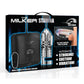 Lovebotz The Milker Max Edition Rechargeable Thrusting and Vibrating Masturbator with Remote - Black