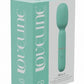 Loveline Bella Rechargeable Silicone Mini Wand - Green