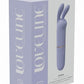 Loveline Dona Mini Rabbit Silicone Rechargeable Vibrator - Lavender/Purple