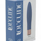 Loveline Fame Silicone Rechargeable 10 Speed Mini Vibrator - Blue