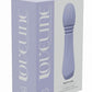 Loveline Rapture 10 Speed Silicone Rechargeable Vibrator - Lavender/Purple