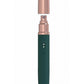 Loveline The Traveler Rechargeable 10 Speed Travel Vibrator - Green - Holds Lubricant