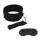 Lux Fetish Collar and Leash Set Adjustable