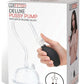 Lux Fetish Deluxe Pussy Pump - Clear