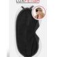 Lux Fetish Peek-A-Boo Love Mask - Black