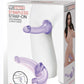 Lux Fetish Strapless Strap-On - Purple