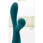 Luxe Aura Rechargeable Silicone Clitoral Stimulator - Teal