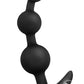 Luxe Be Me 3 Silicone Butt Plug - Black