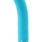 Luxe Beau Vibrating Silicone Dildo - Blue - 8.5in