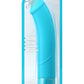 Luxe Beau Vibrating Silicone Dildo - Blue - 8.5in