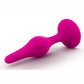Luxe Beginner Plug Silicone Butt Plug - Pink - Large/Medium