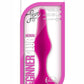 Luxe Beginner Plug Silicone Butt Plug - Pink - Large/Medium
