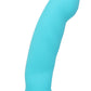 Luxe Cici Silicone Dildo - Blue - 6.5in