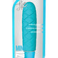 Luxe Cozi Siliconemini Vibrator - Aqua/Blue