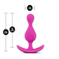 Luxe Explore Silicone Butt Plug