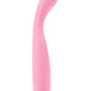 Luxe Lillie Silicone Rechargeable Vibrating Slim Wand Massager - Pink