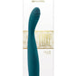 Luxe Lillie Silicone Rechargeable Vibrating Slim Wand Massager - Teal