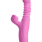 Luxe Nova Rechargeable Silicone Rabbit Vibrator - Pink