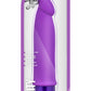 Luxe Purity Silicone Vibrating Dildo - Purple - 7.5in