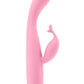 Luxe Skye Silicone Rechargeable Slim Rabbit Vibrator - Pink