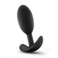 Luxe Wearable Vibra Slim Plug Silicone Butt Plug
