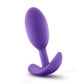 Luxe Wearable Vibra Slim Plug Silicone Butt Plug