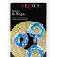 Magic C-Rings Cock Rings - Blue - 3 Piece Set